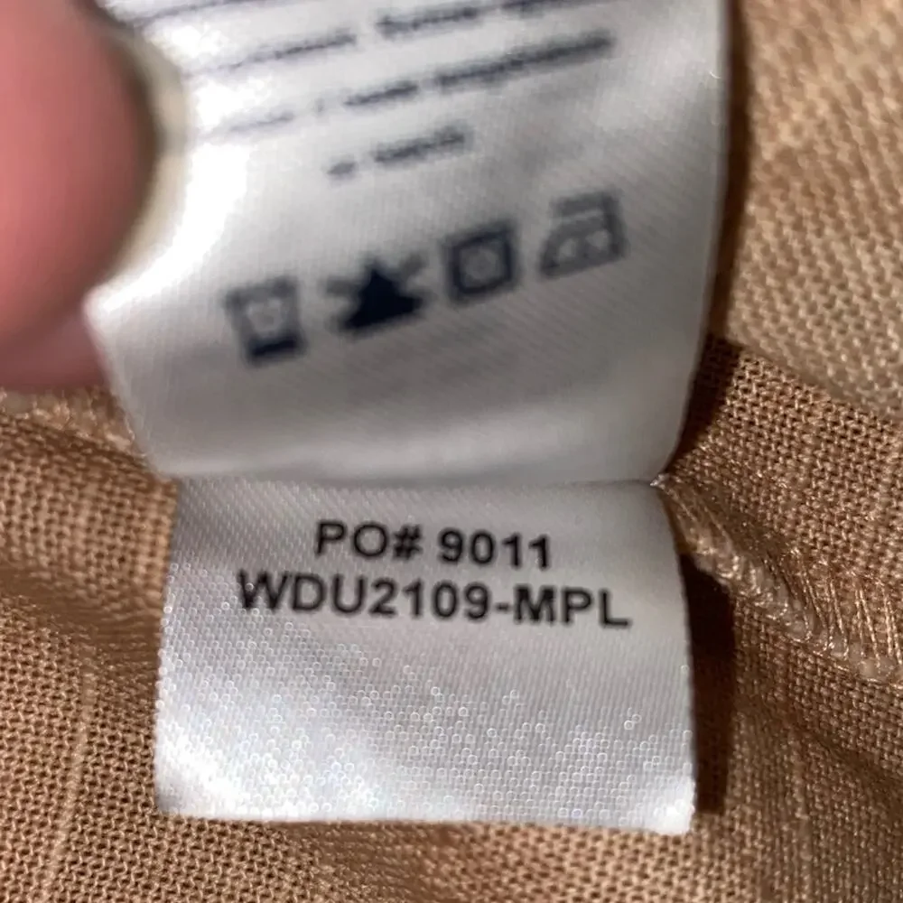 FAHERTY BRAND $278 Vida Dress Maple Sugar Womens Small EUC